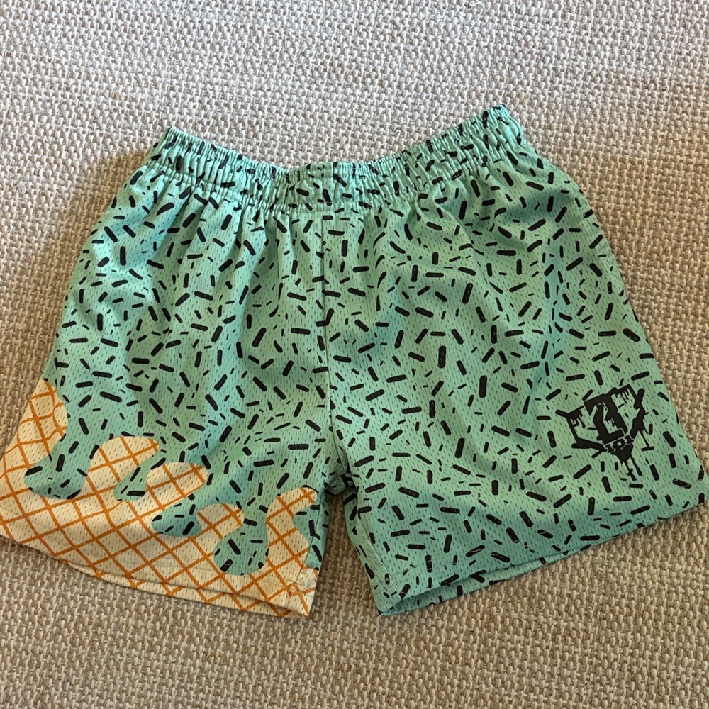 Boys Large Mint Ice cream shorts